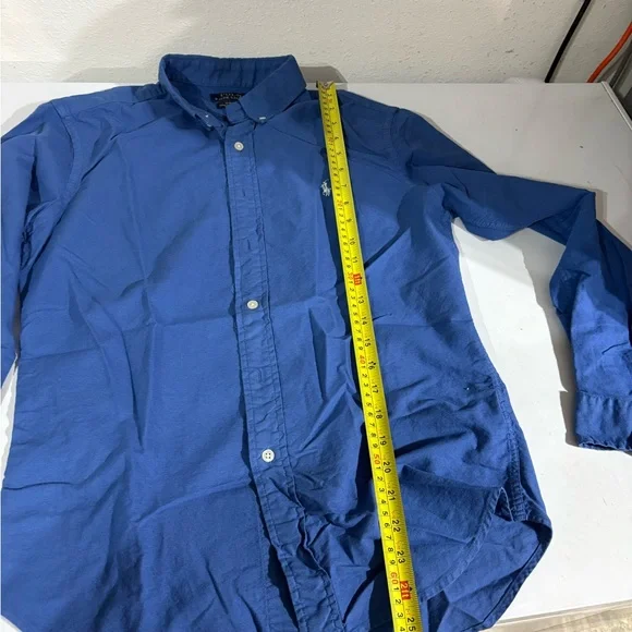 Polo Ralph Lauren Dress Shirt Blue Small - Picture 3 of 4